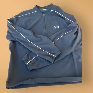 Under Armour men’s M 1/4 zip jacket, black